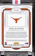 2025 Panini National Treasures Collegiate Arch Manning #132 Jersey Auto Blue /49