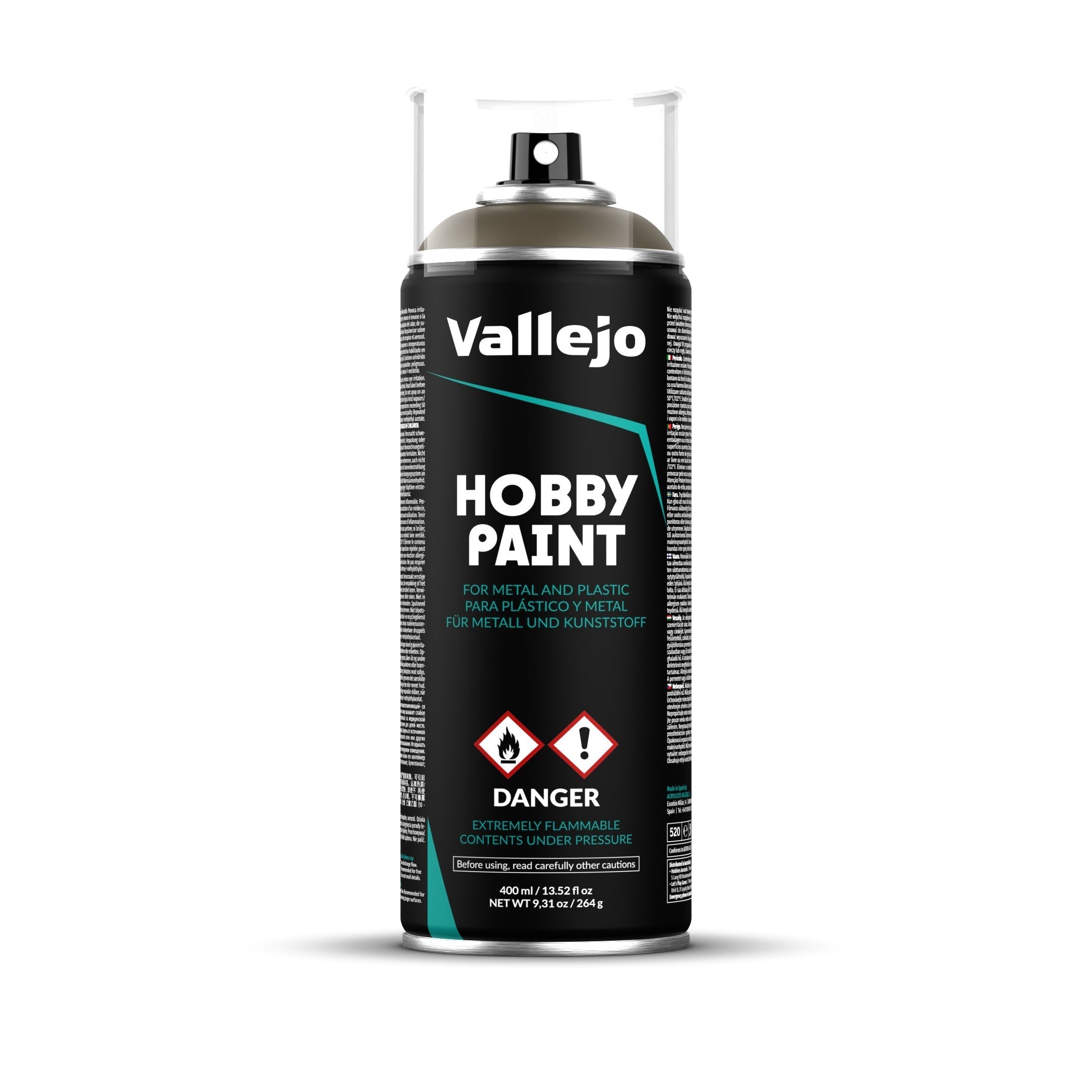 Vallejo Aerosol Spray Primer - US Olive Drab 400ml