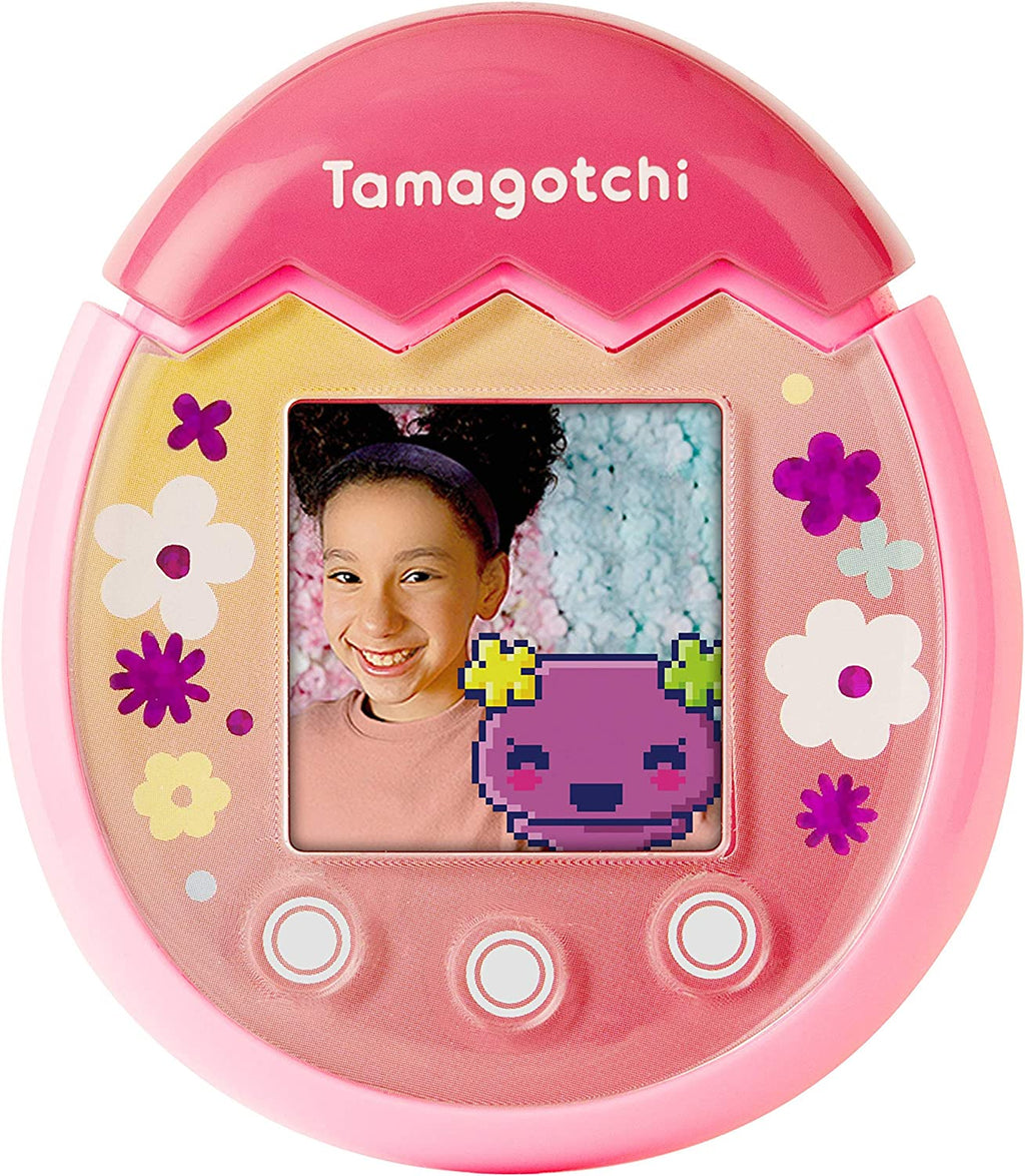 Tamagotchi Pix - Floral (Pink) Digital Pet
