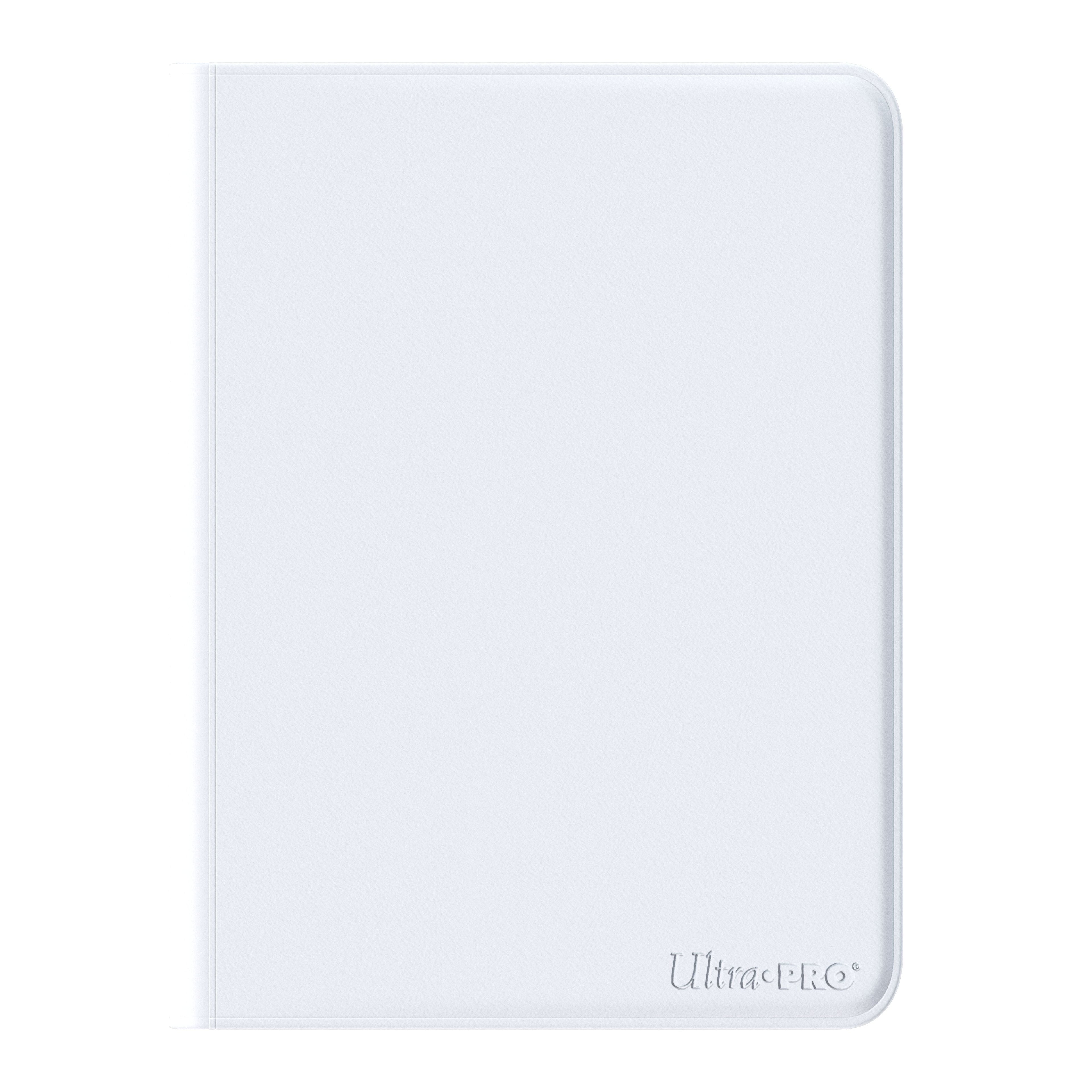 Ultra Pro: UP16177 Vivid 12-Pocket Zippered PRO-Binder: White