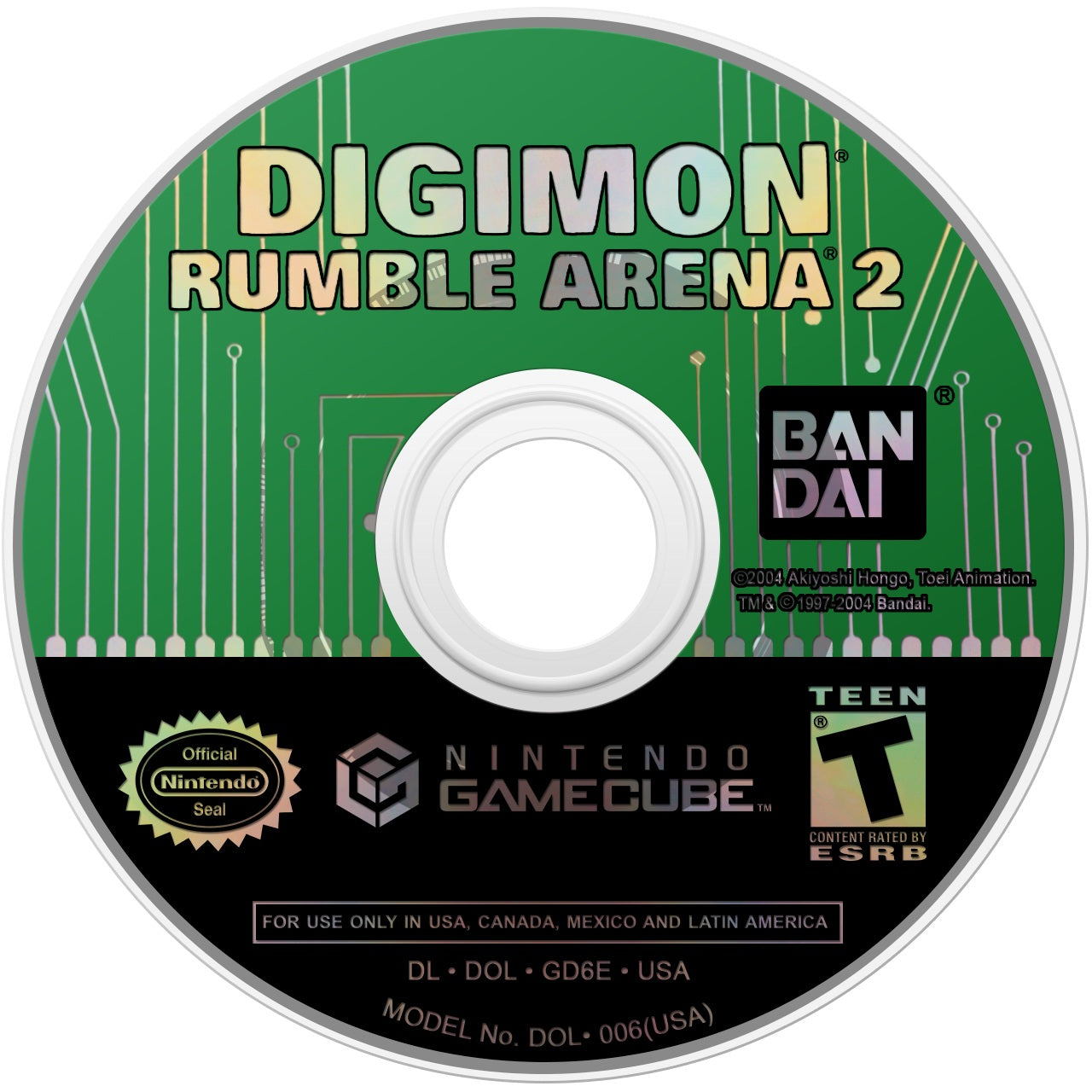 Digimon Rumble Arena 2 - GameCube