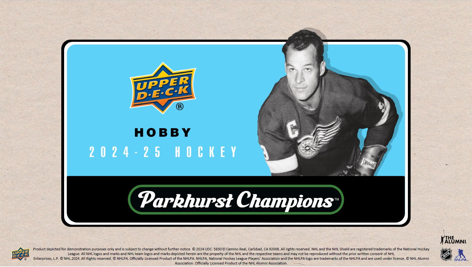 2024-25 Upper Deck Parkhurst Champions Hockey Hobby Case (Case of 12 Boxes)
