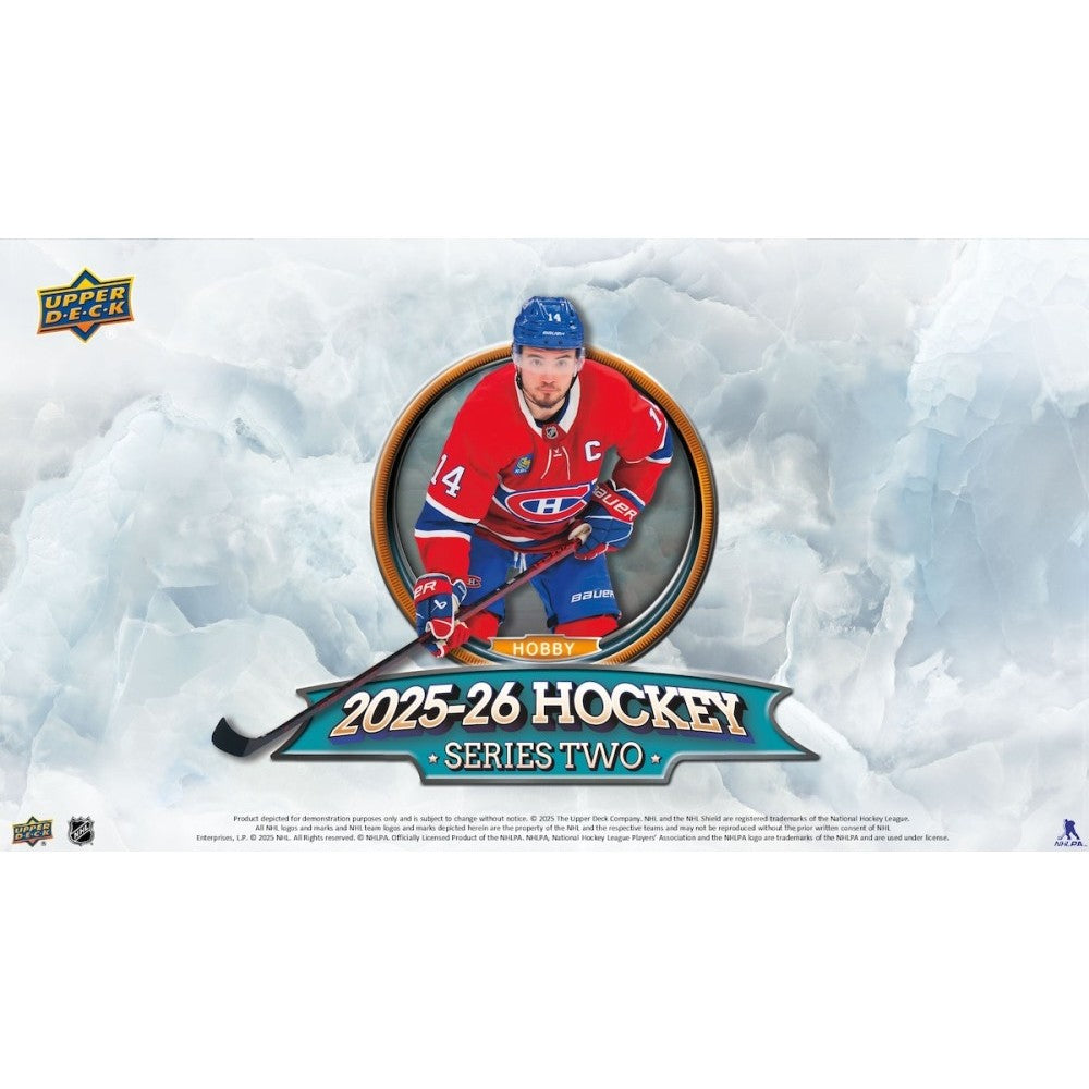 2025-26 Upper Deck Series 2 Hockey Blaster 20 Box Case