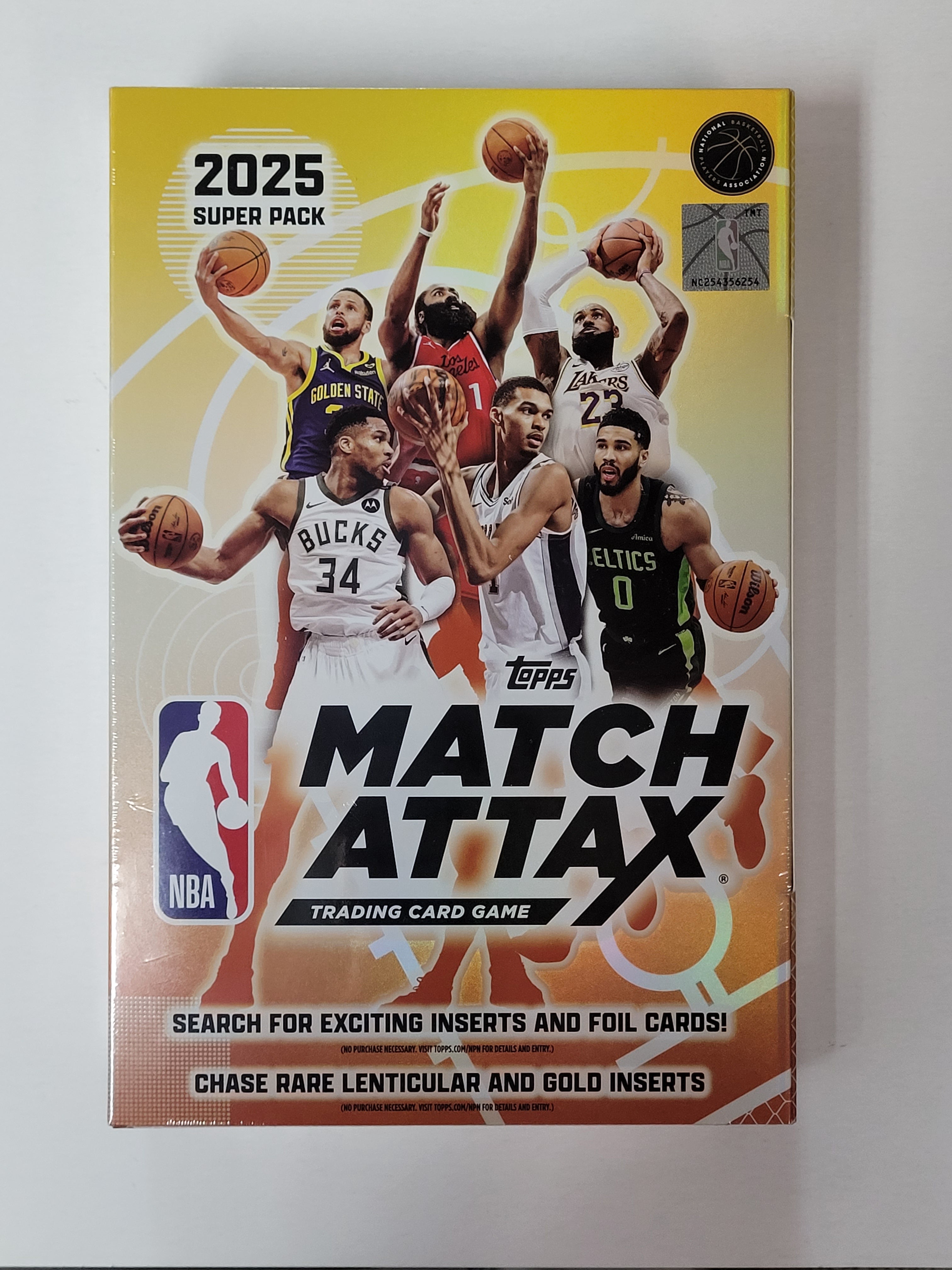 2025-26 Topps Match Attax NBA Basketball Super Pack Edition Box