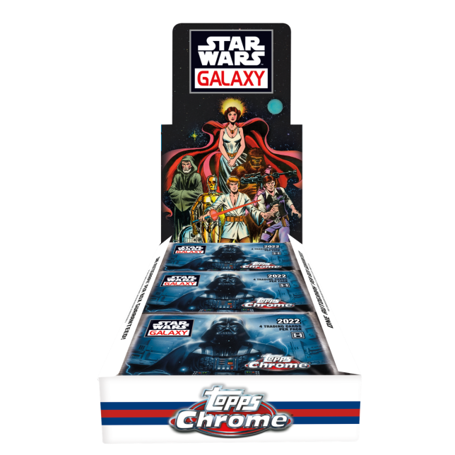 2022 Topps Chrome Star Wars Galaxy - Hobby Box