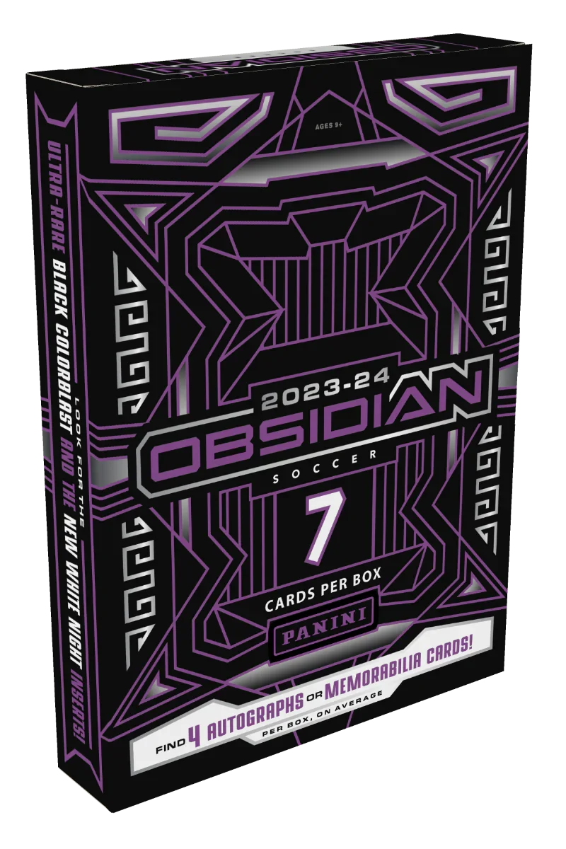 Panini - 2023/24 Obsidian Football (Soccer) - Hobby Box