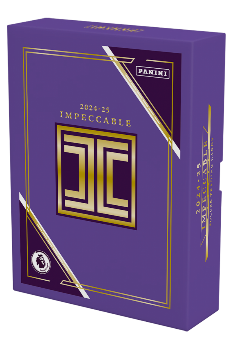 2024-25 Panini Impeccable Soccer Trading Card Box (Hobby)