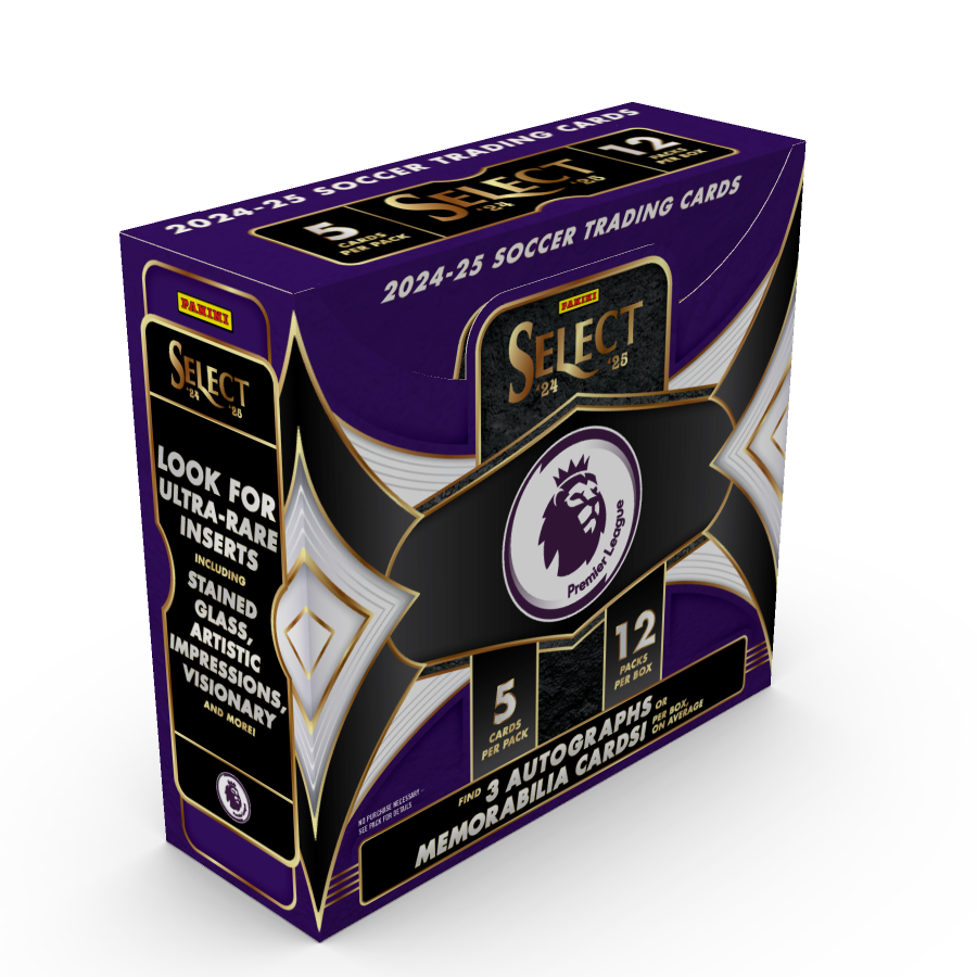 2024-25 Panini Select Premier League Trading Card Box (Hobby)