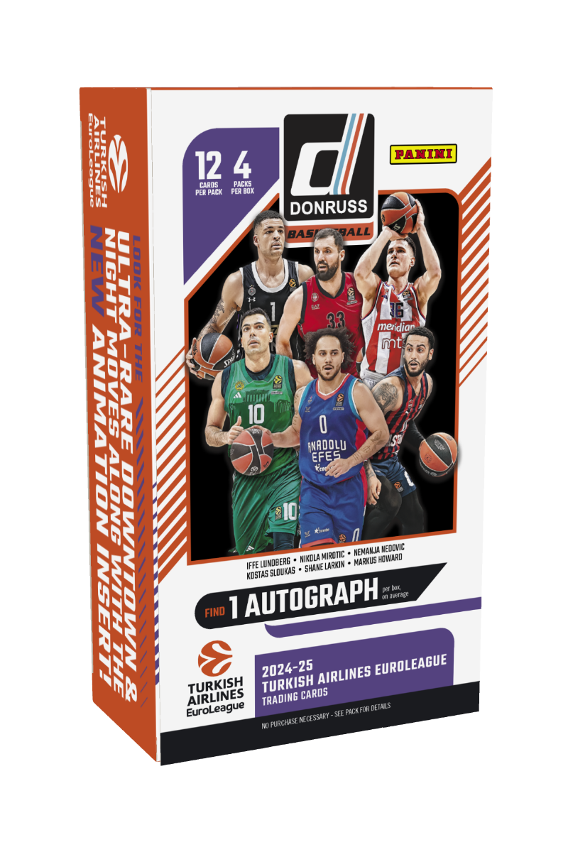 2024/25 Panini Donruss Euroleague Basketball- 12 Box Case