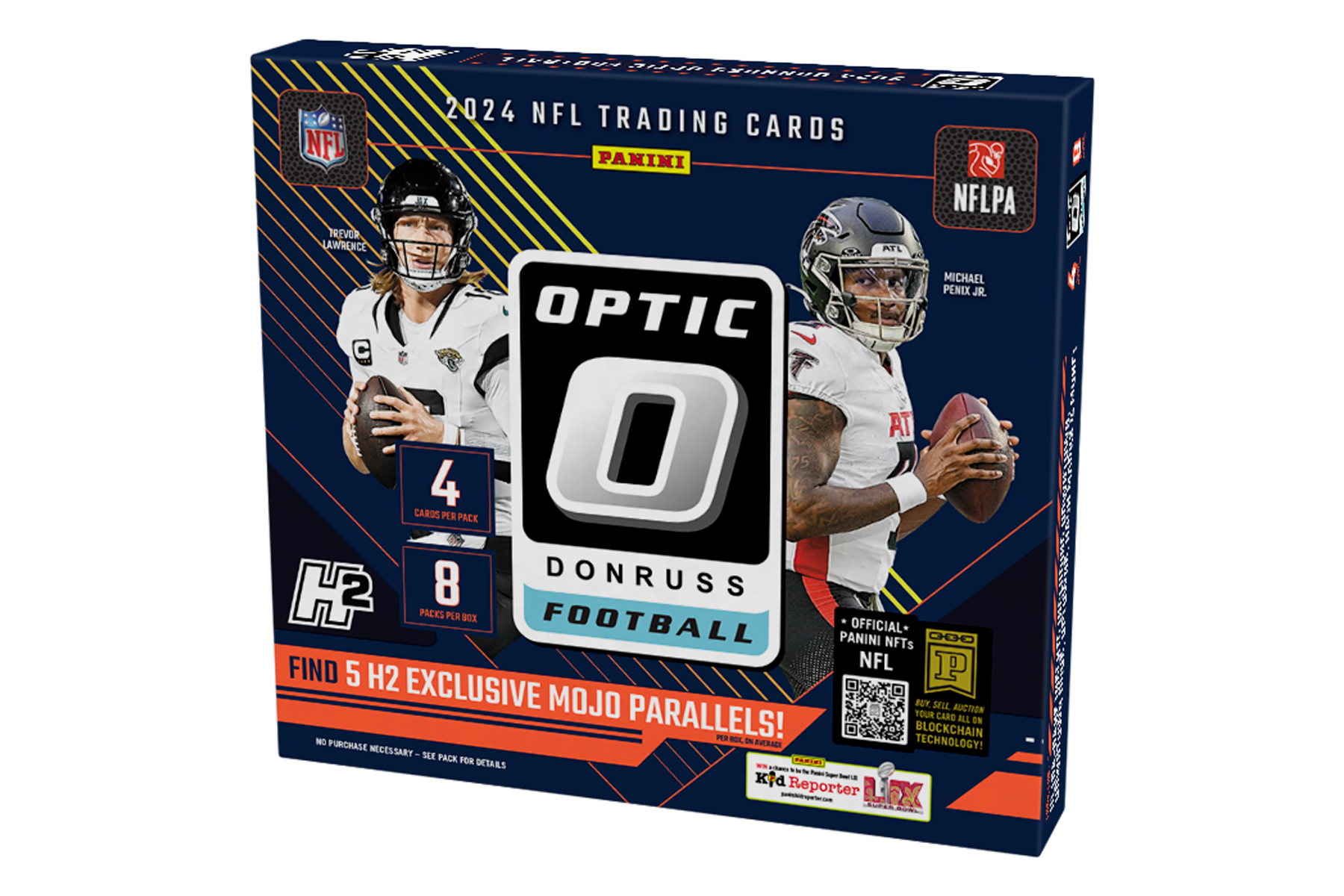 2024 Panini Donruss Optic NFL Trading Card Box (Hobby H2)