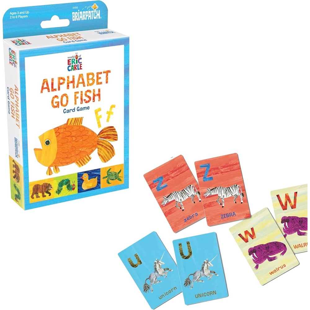 PREORDER The World Of Eric Carle: Alphabet Go Fish Card Game