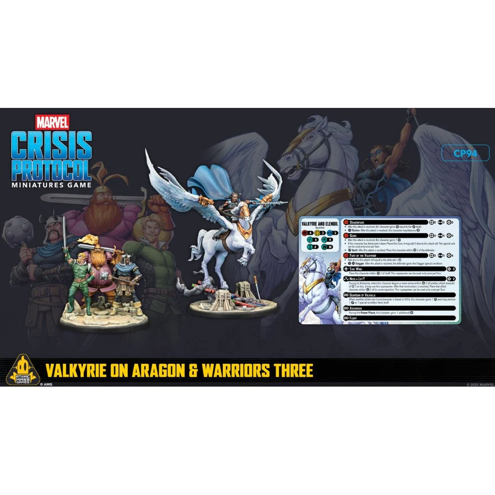 Marvel: Crisis Protocol  Valkyrie on Elendil & Warriors Three