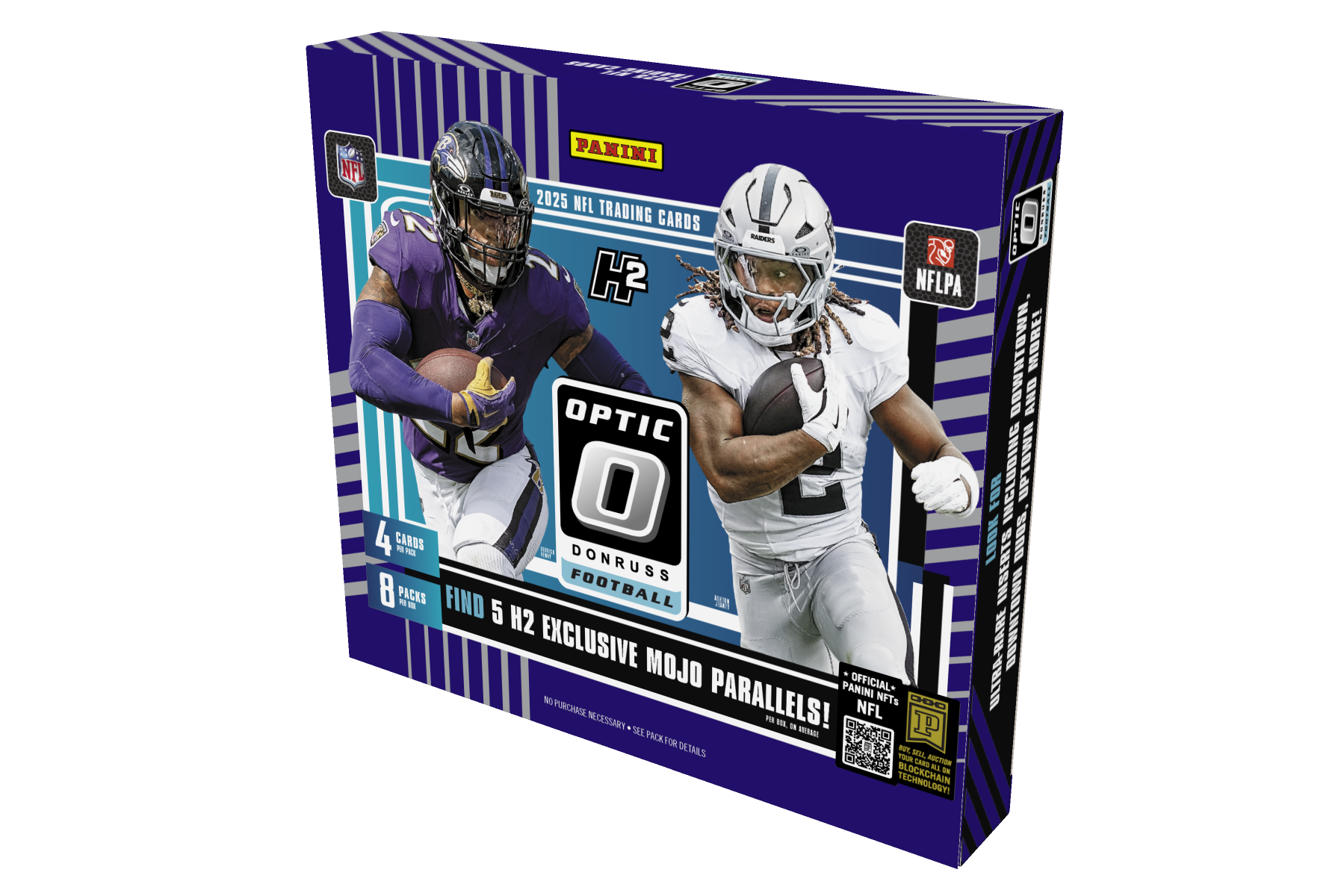 2025 Panini Donruss Optic Football H2 Box (Mojo Parallels)