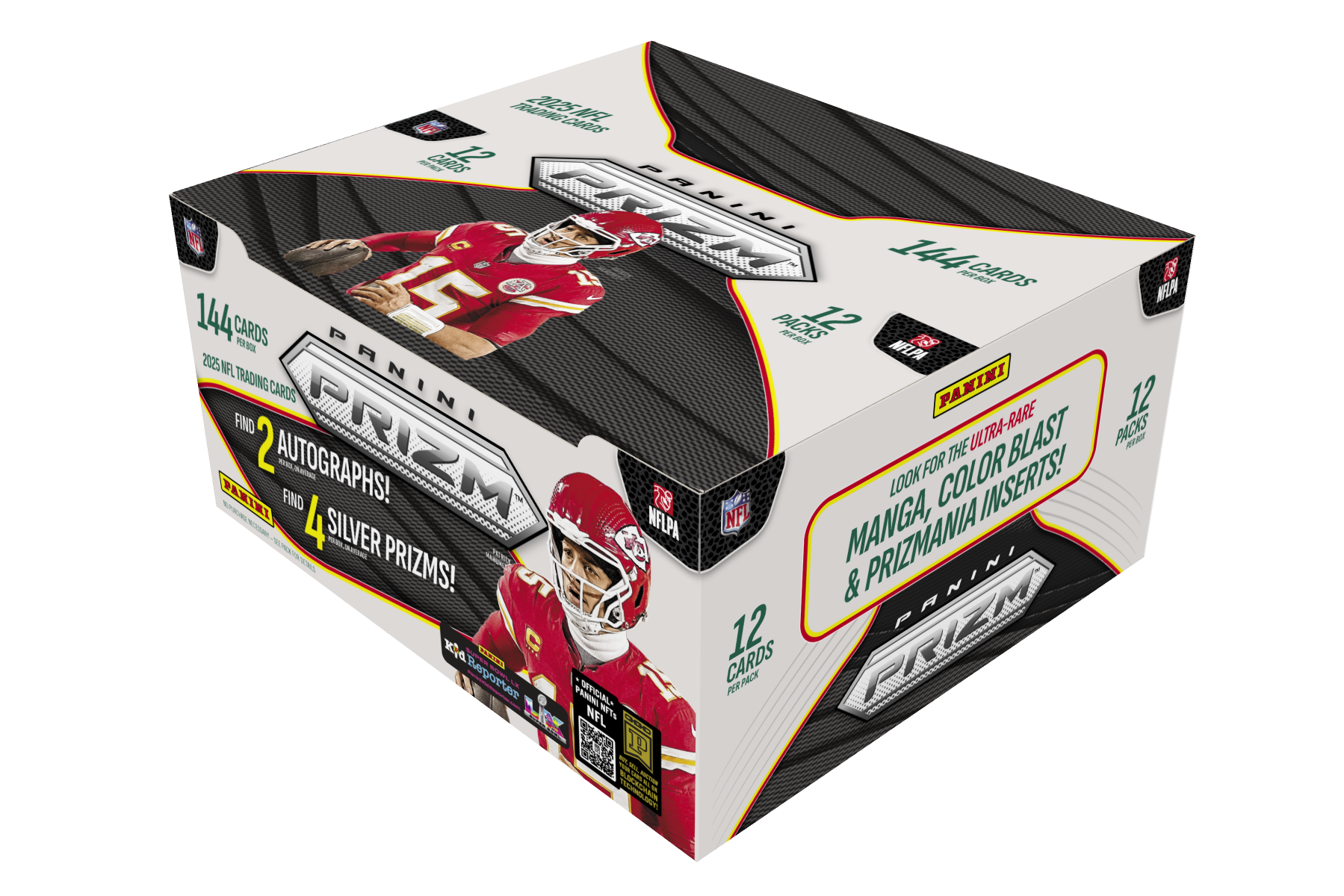 2025 Panini Prizm NFL Trading Card Box (Hobby)