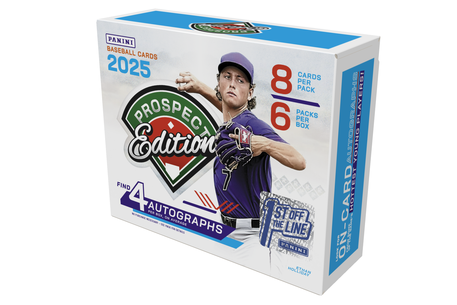 2025 Panini Prospect Edition MLB Baseball 1st-Off The Line