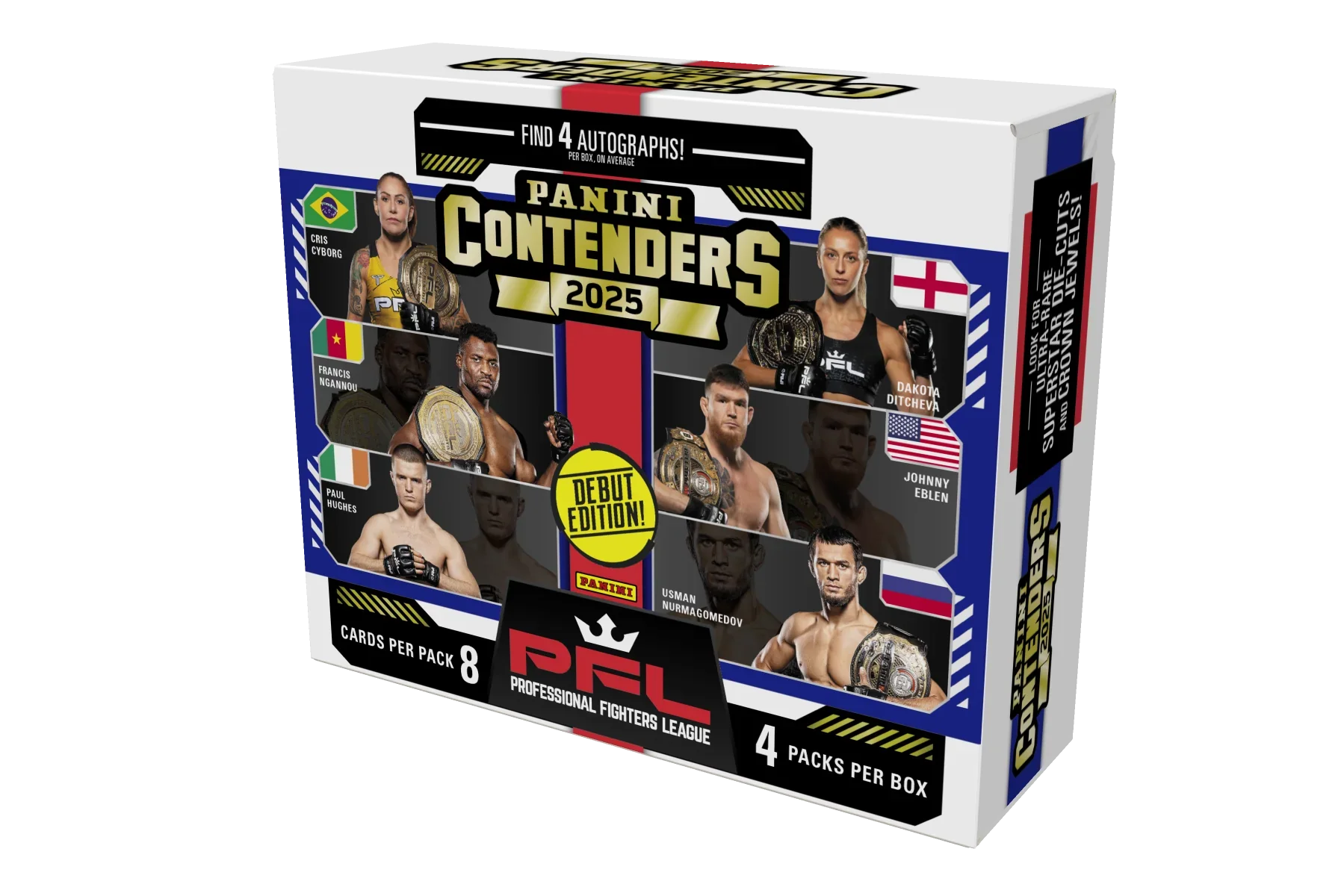 2025 Panini Contenders Professional Fighters League PFL Hobby Box
