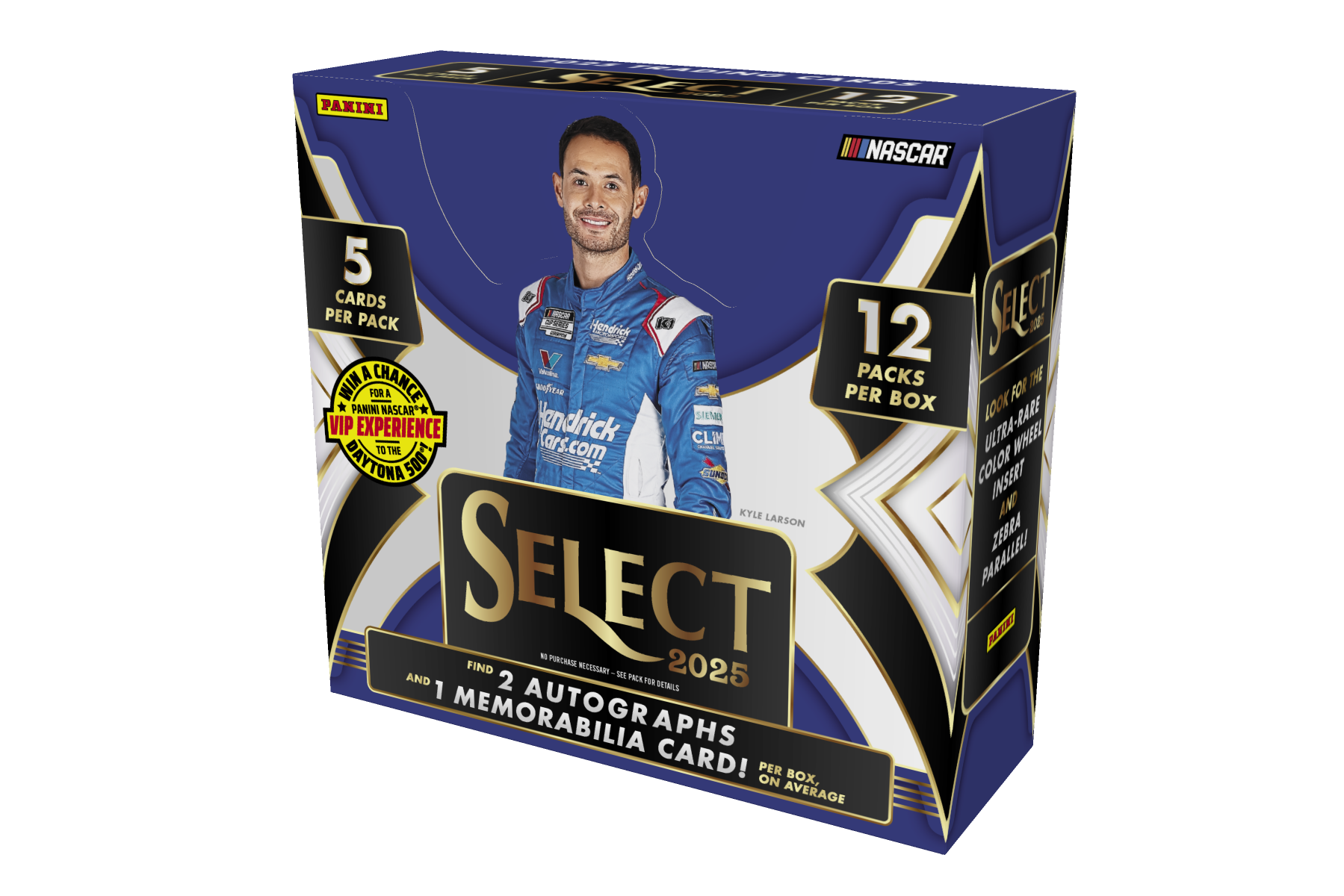 2025 Panini Select Nascar Racing Hobby Box Hobby Box
