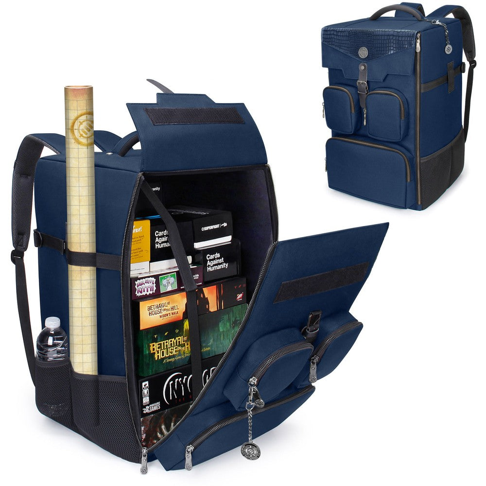 ENHANCE Board Games & Puzzles Board Game Backpack Collectors Edition - Blue