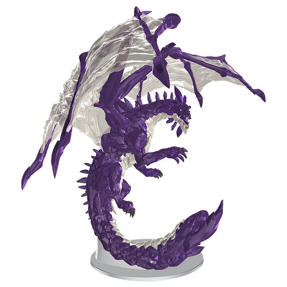 D&D Icons of the Realms: Boxed Miniature  Adult Amethyst Dragon