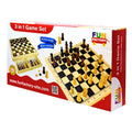 3 In 1 Chess Checkers Backgammon