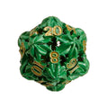 LPG Dice Leaf RPG Set Green/Gold