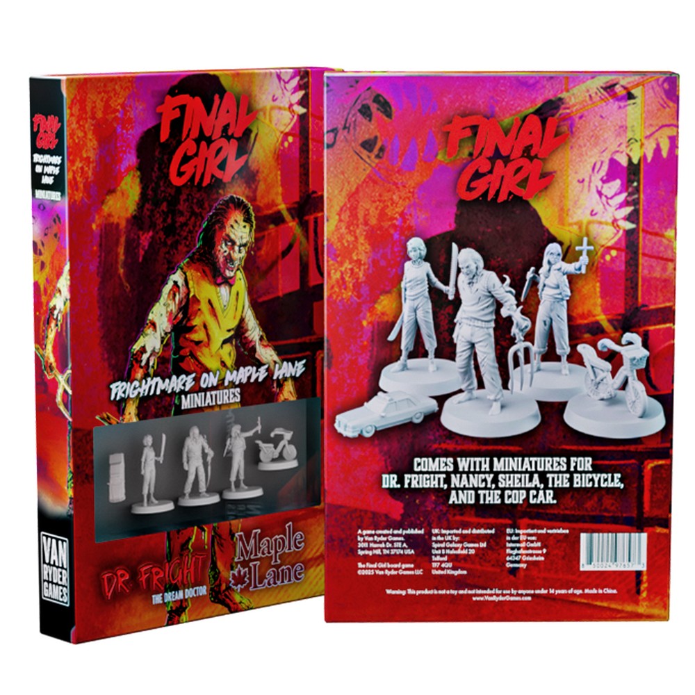 Final Girl: Miniatures Box  Frightmare on Maple Lane
