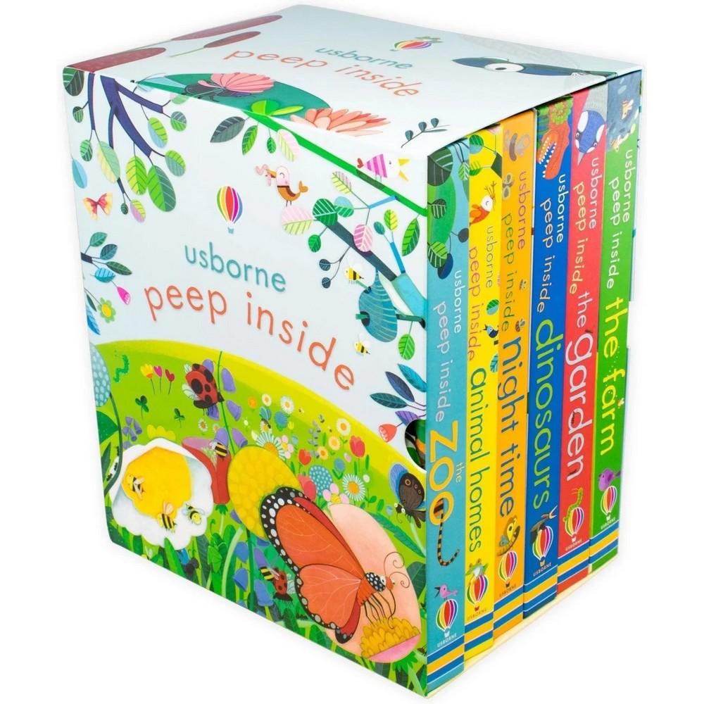 Usborne Peep Inside 6 Book Set