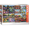Puzzle - Eurographics - 16 Scooters 1000pc