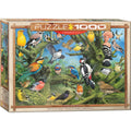 Puzzle - Eurographics - Garden Birds; Jardin 1000pc