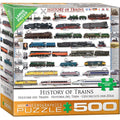 Puzzle - Eurographics - History Of Trains 500Pxxl