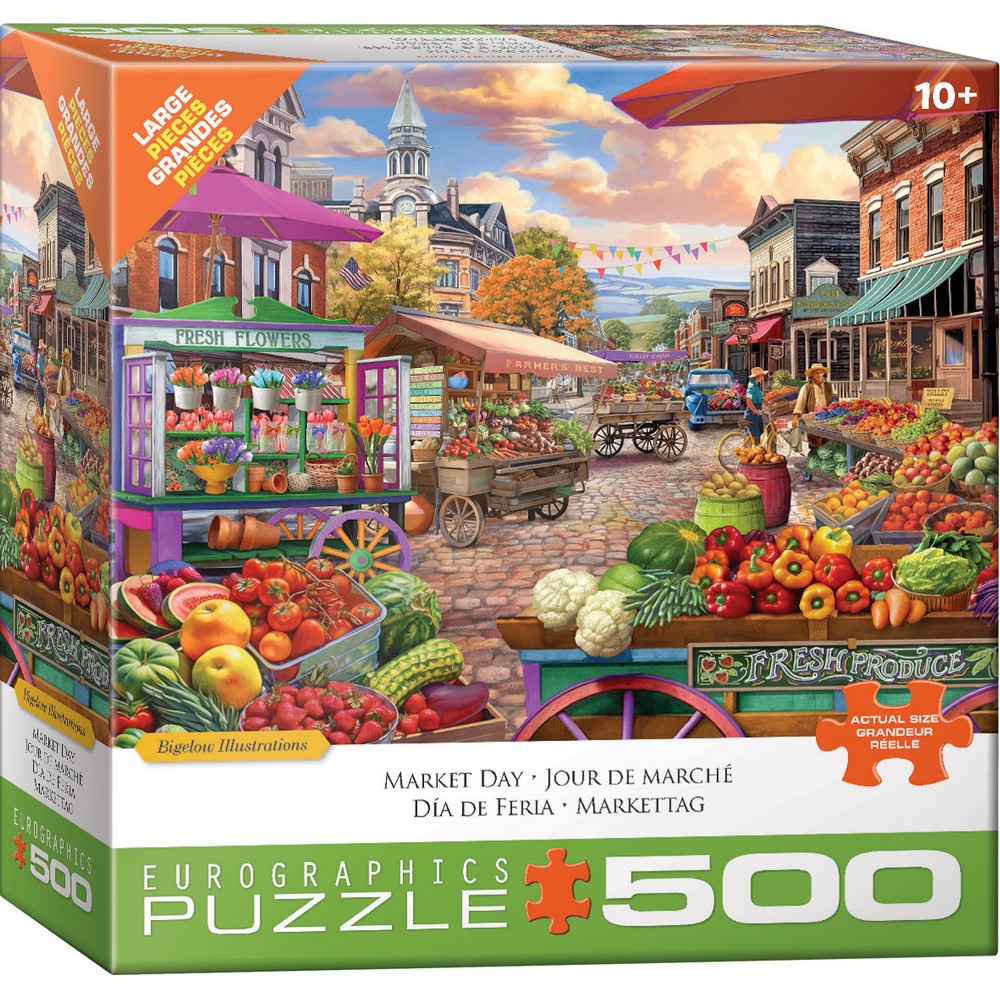 Puzzle - Eurographics - Main Street Market 500pcxl