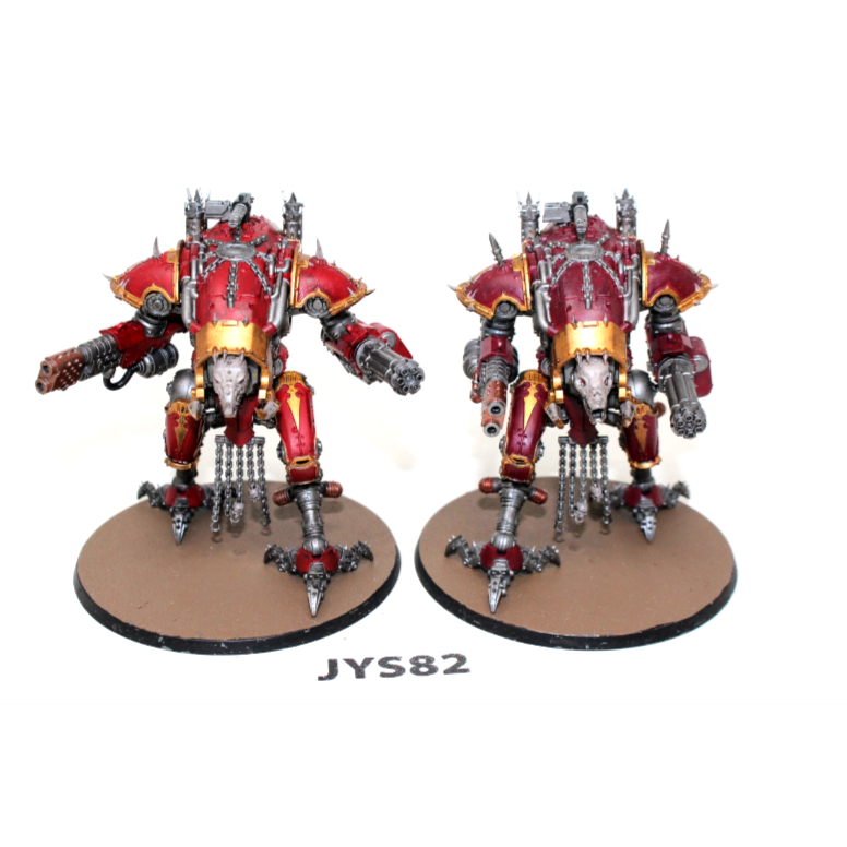 Warhammer Imperial Knight Armigers Well Painted JYS82