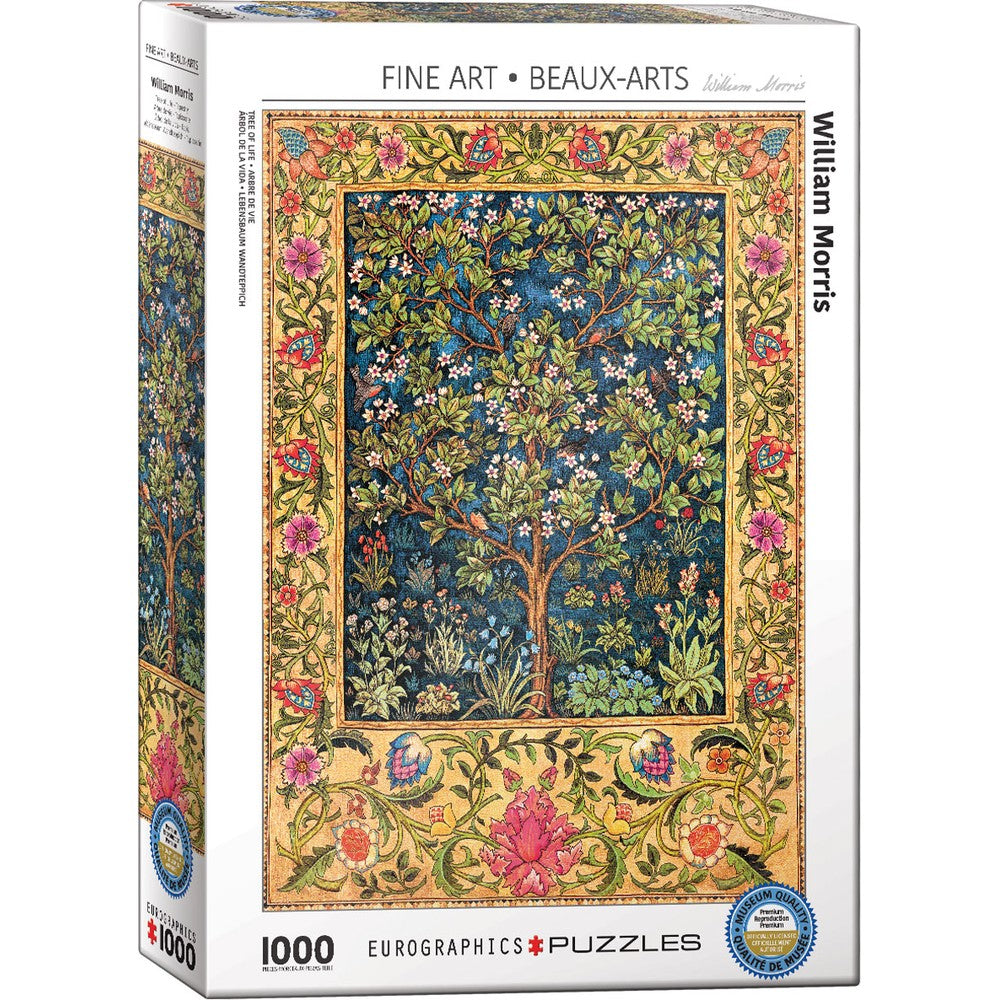 Puzzle - Eurographics - Tree Of Life Tapestry 1000
