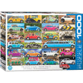 Puzzle - Eurographics - Vw Beetle Gone Places 1000pc