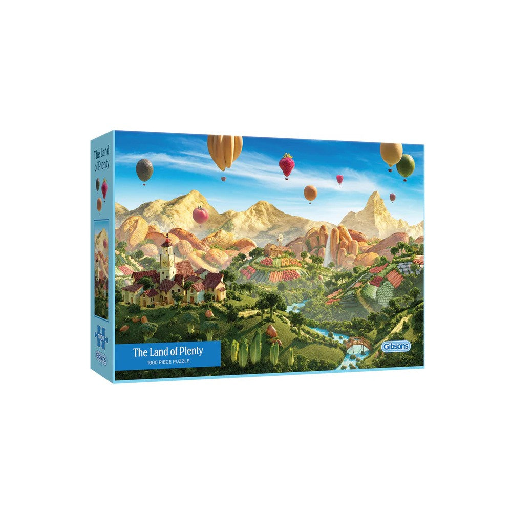 Puzzle - Gibsons - The Land Of Plenty 1000Pc
