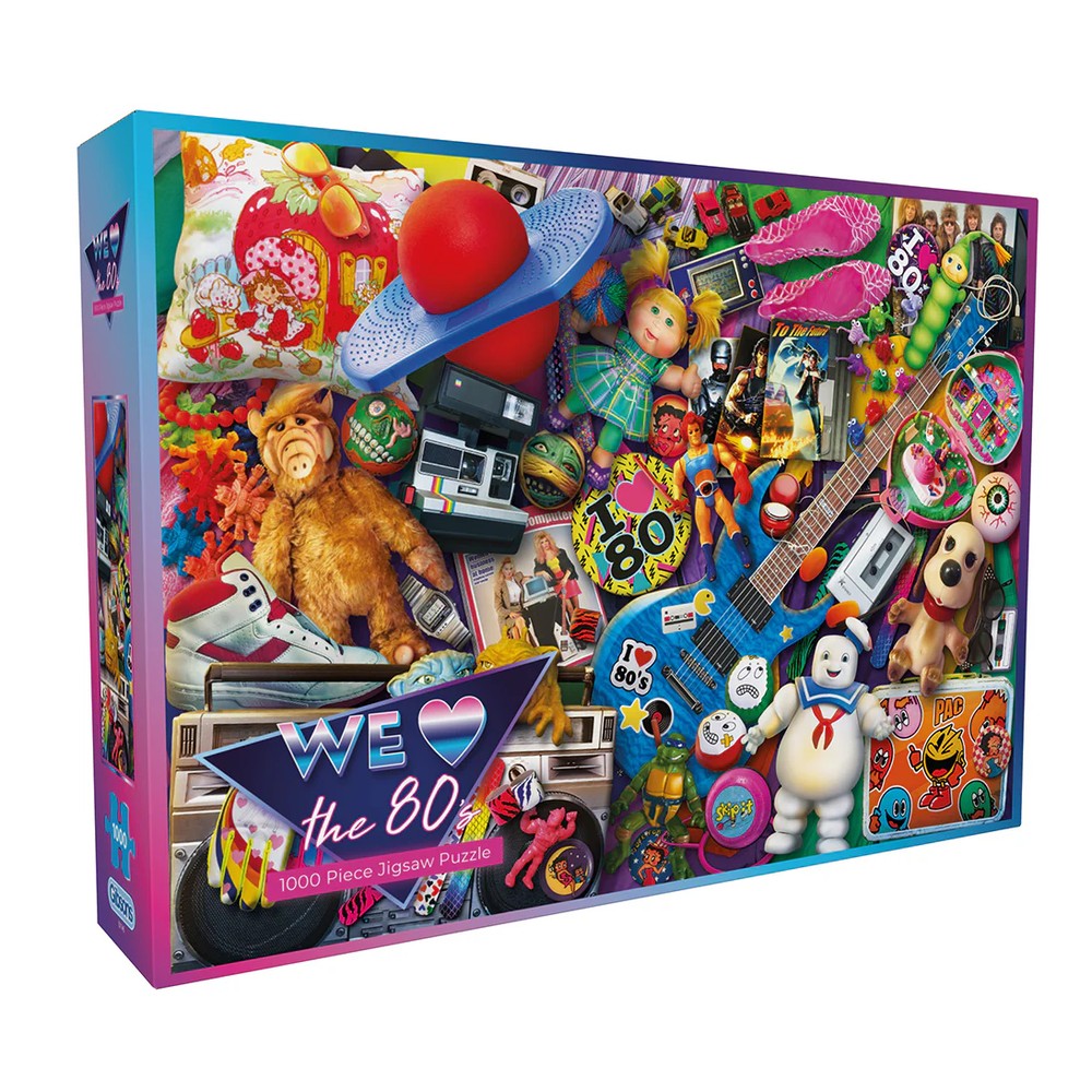 Puzzle - Gibsons - We Love The 80S 1000Pc