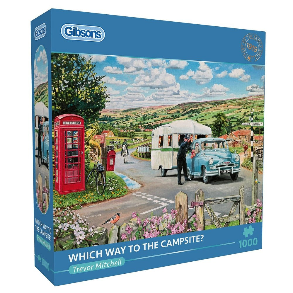 Puzzle - Gibsons - Which Way To Campsite 1000Pc