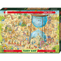 Puzzle - Heye - Funky Zoo Desert Habitat 1000P