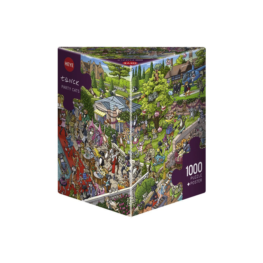 Puzzle - Heye - Tanck Party Cats 1000Pc
