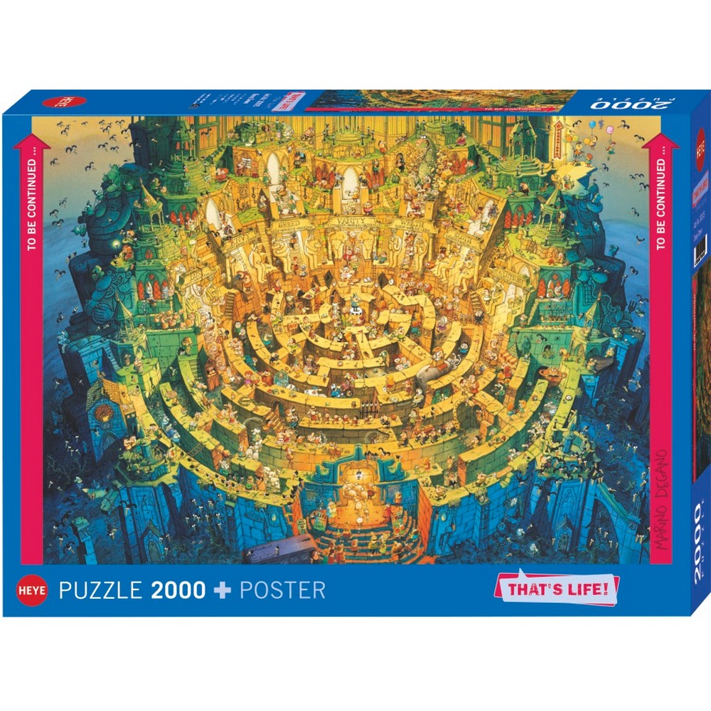 PREORDER Puzzle - Heye - Thats Life; Deep Down 2000Pc
