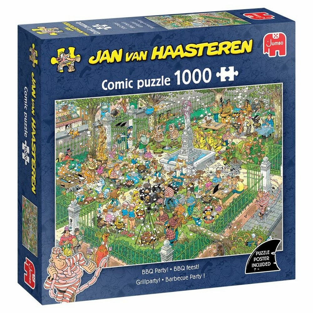 PREORDER Puzzle - Jumbo Jan van Haasteren - Bbq Party! 1000Pc