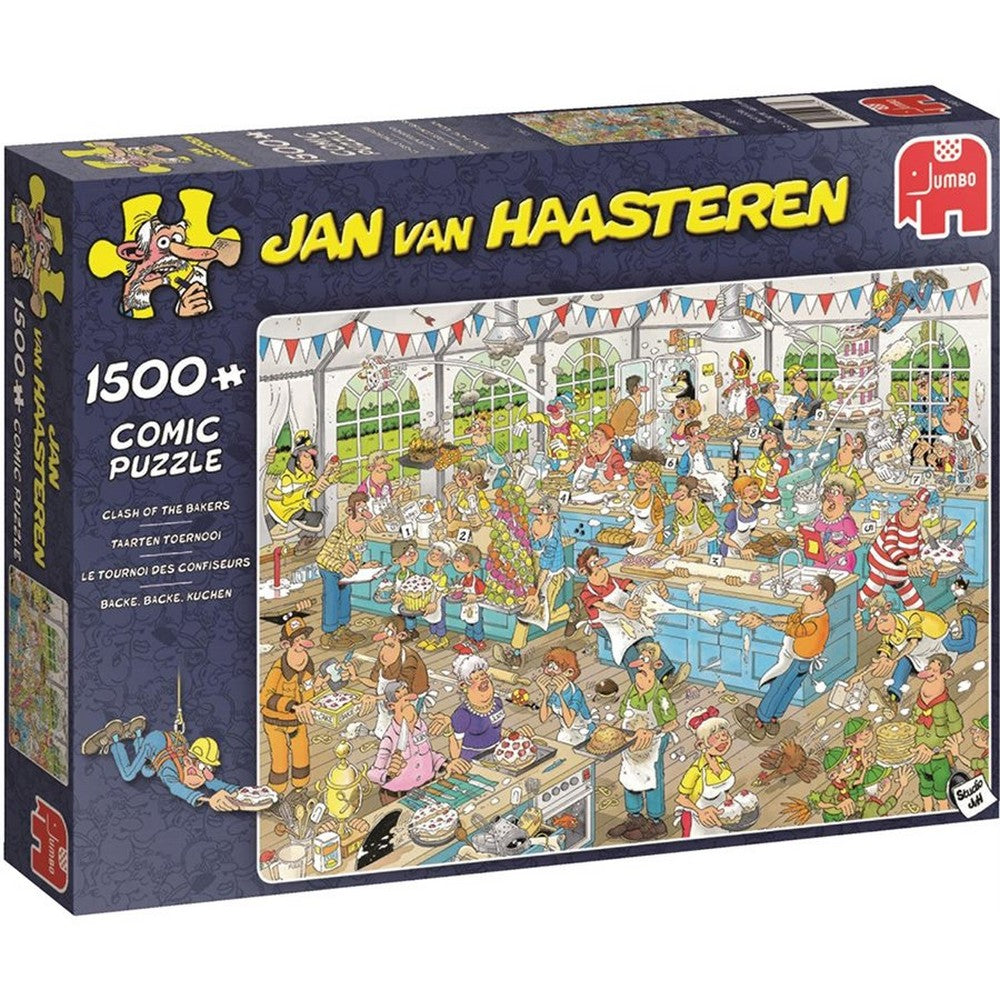 Puzzle - Jumbo Jan van Haasteren - Clash Of The Bakers 1500Pc