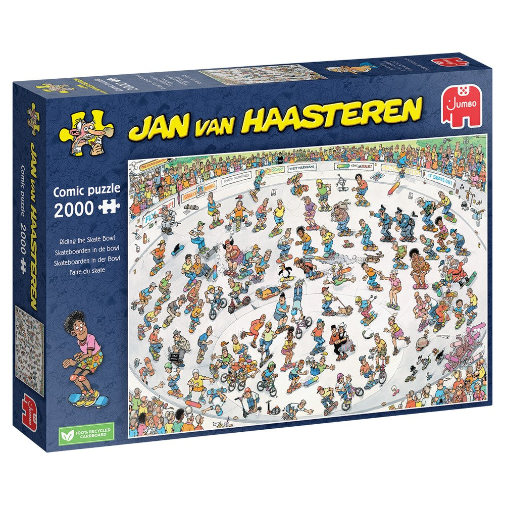 Puzzle - Jumbo Jan van Haasteren - Riding T/Skate Bowl 2000Pc