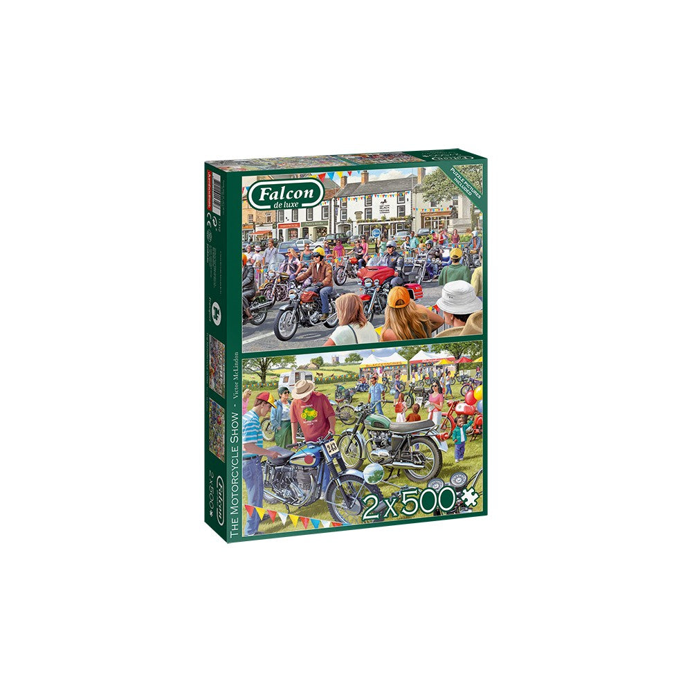 Puzzle - Jumbo - The Motorcycle Show 2 X 500Pc