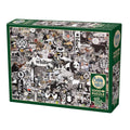 Puzzle - Cobble Hill - Black & White Animals