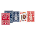 Wheels Poker Linen Single Deck