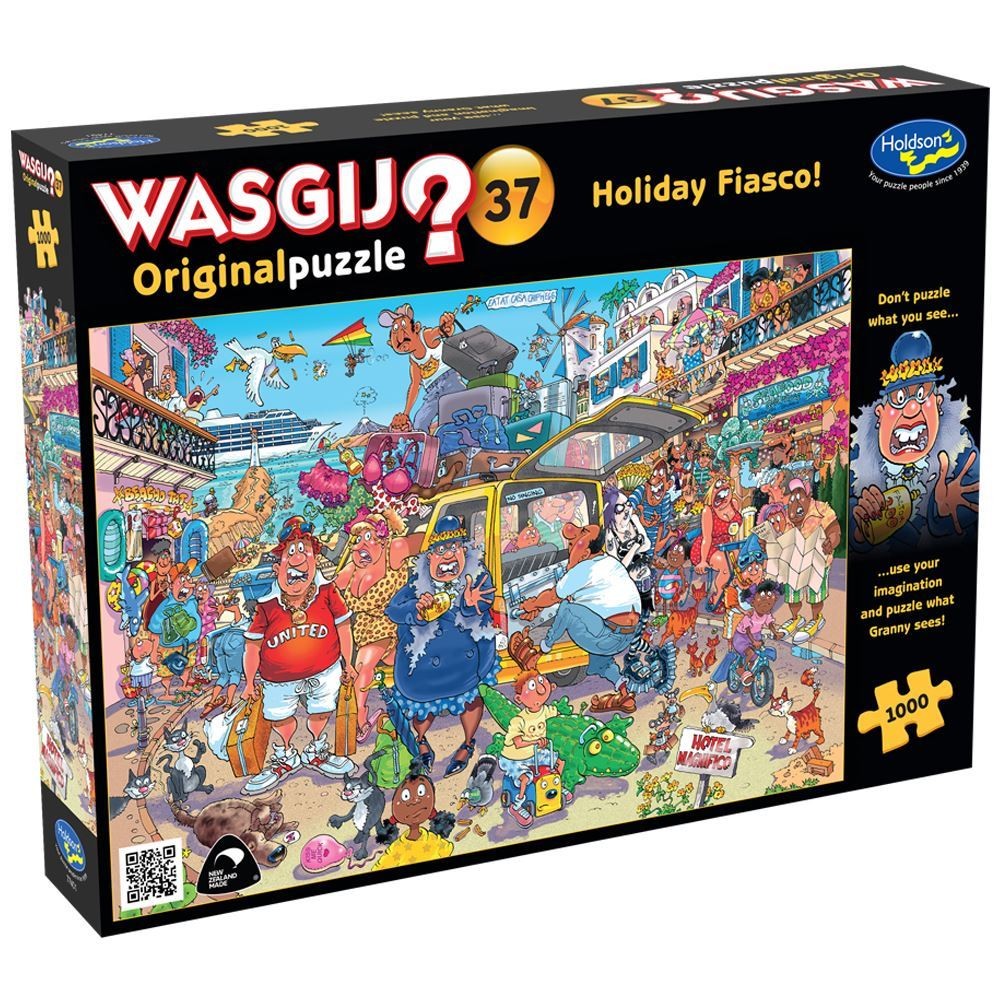 Puzzle - Holdson - Wasgij Original 37 Holiday;