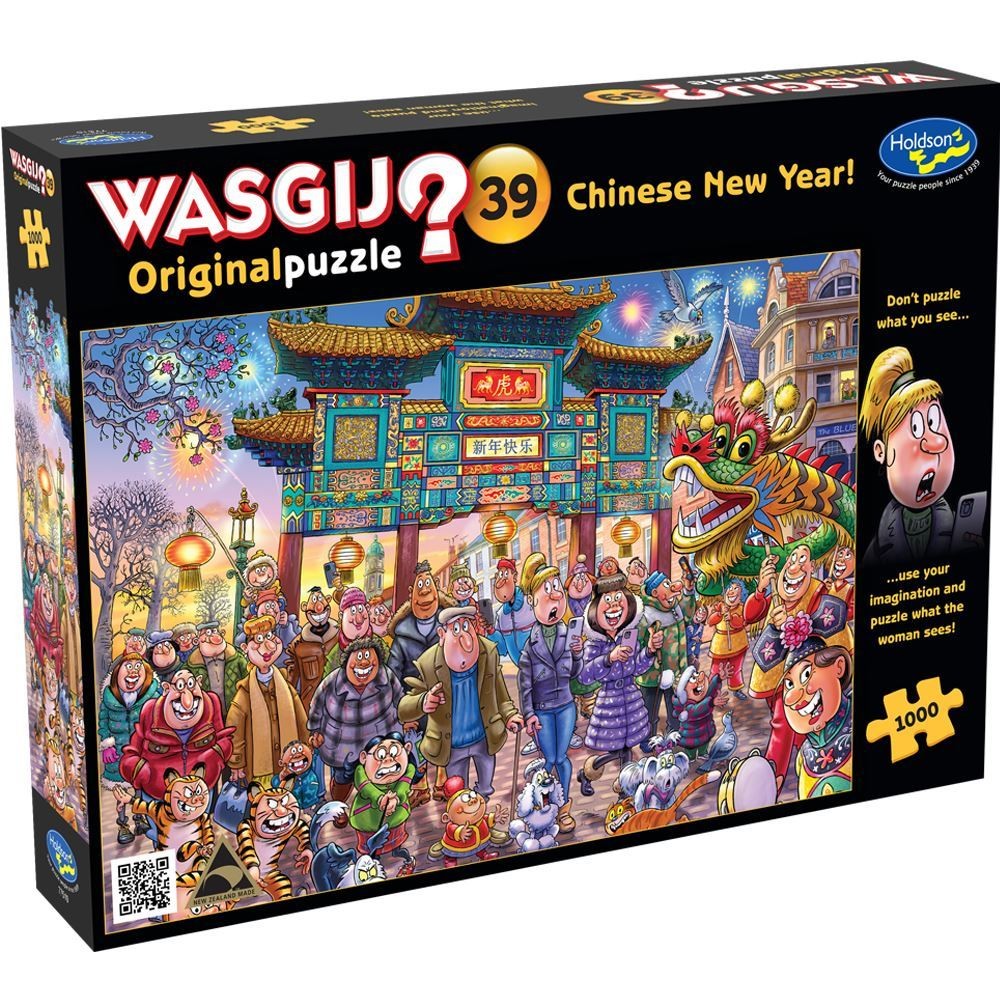 Puzzle - Holdson - Wasgij Original 39 Chinese Ny