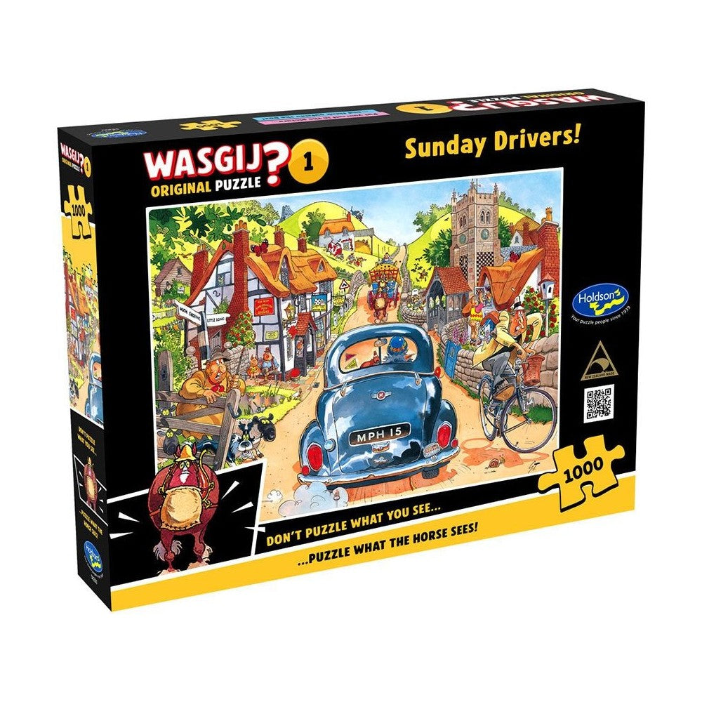 Puzzle - Holdson - Wasgij Retro#1 Sundaydr;1000P