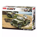 Ww2 Willys Jeep & 37Mmatg 143P